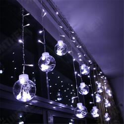 US Plug AC110V LED Curtain String Light Flashing Holiday Lamp for Outdoor Home Garden Wedding Decor US Plug AC110V LED Curtain String Light Flashing Holiday Lamp for Outdoor Home Garden Wedding Decor