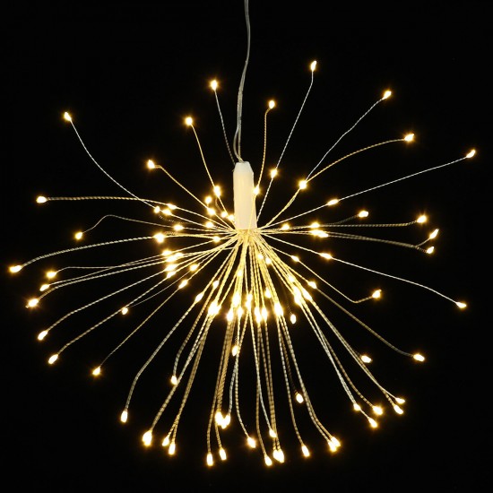 USB 120/150/180 LED Hanging Firework Fairy String Light Party Home Wedding Decor