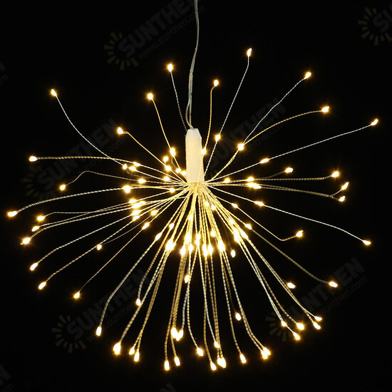 USB 120/150/180 LED Hanging Firework Fairy String Light Party Home Wedding Decor