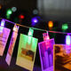 USB 2.2M 20LED Photo Peg Clip Shapes DIY Fairy String Light Xmas for Hanging Picture