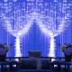 USB 5V RC Remote-Control 200/300LED Curtain Lamp String Fairy Lights Indoor Outdoor Garden Party Wedding Xmas