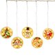 USB Hanging 3D Christmas LED String Light Novelty Decorative Light with Remote Control for Festival Party Decor