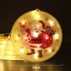 USB Hanging 3D Christmas LED String Light Novelty Decorative Light with Remote Control for Festival Party Decor