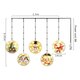 USB Hanging 3D Christmas LED String Light Novelty Decorative Light with Remote Control for Festival Party Decor