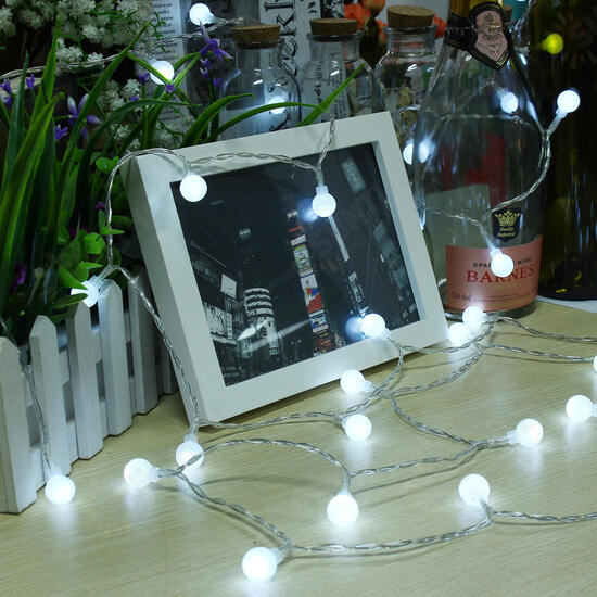 USB Powered 2.2M 20LEDs Ball Shaped Waterproof Fairy String Light For Christmas