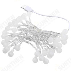 USB Powered 4.2M 40LEDs Ball Shaped Waterproof Fairy String Light For Christmas USB Powered 4.2M 40LEDs Ball Shaped Waterproof Fairy String Light For Christmas