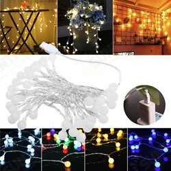 USB Powered 4.2M 40LEDs Ball Shaped Waterproof Fairy String Light For Christmas USB Powered 4.2M 40LEDs Ball Shaped Waterproof Fairy String Light For Christmas