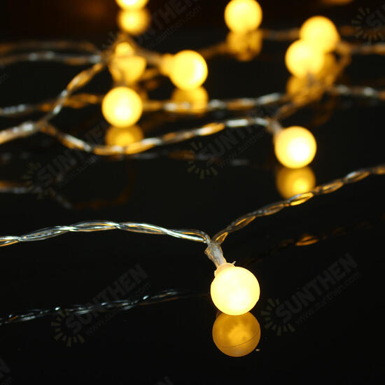 USB Powered 4.2M 40LEDs Ball Shaped Waterproof Fairy String Light For Christmas