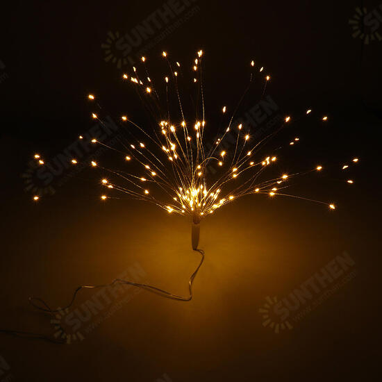 USB Powered 8 Mode 150 LED DIY Firework Starburst Fairy String Light Remote Control Christmas Decor USB Powered 8 Mode 150 LED DIY Firework Starburst Fairy String Light Remote Control Christmas Decor