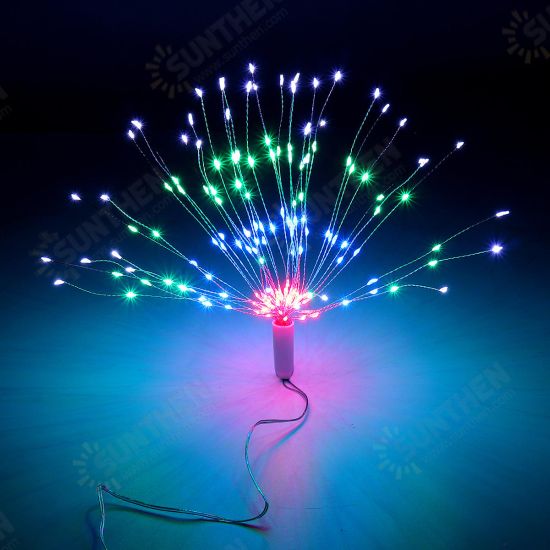 USB Powered 8 Mode 150 LED DIY Firework Starburst Fairy String Light Remote Control Christmas Decor USB Powered 8 Mode 150 LED DIY Firework Starburst Fairy String Light Remote Control Christmas Decor