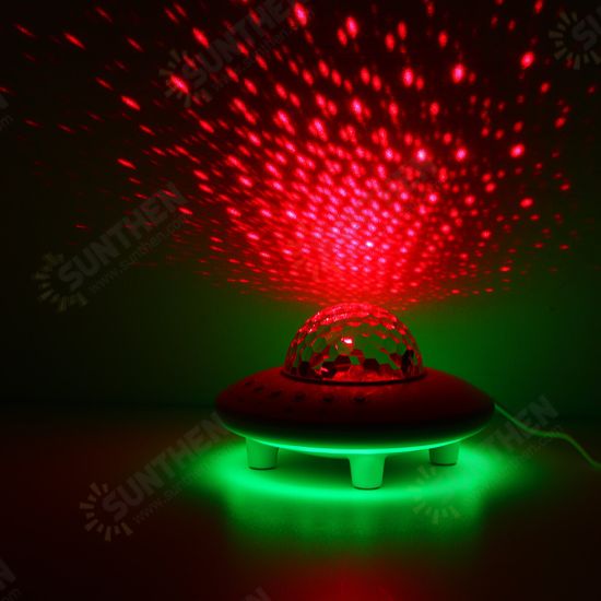 USB Projector Night Light bluetooth Audio LED Starry Sky Projection Lamp Remote Control