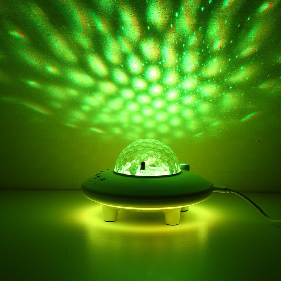 USB Projector Night Light bluetooth Audio LED Starry Sky Projection Lamp Remote Control