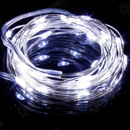 Warm White/Pure White 3M 30LED Copper Wire LED String Lights Lamp 5V