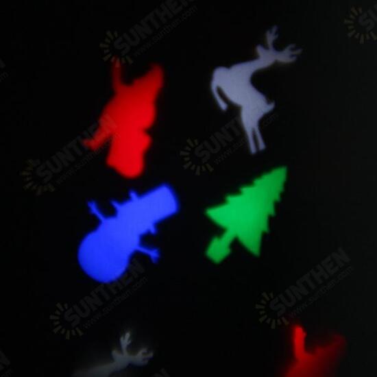 Waterproof Moving Colorful Snowman Projector Stage Light Christmas Outdoor Landscape Lamp Waterproof Moving Colorful Snowman Projector Stage Light Christmas Outdoor Landscape Lamp