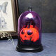 Witch Pumpkin Ghost Skull Halloween LED Night Light Hanging Lantern Lamp for Home Party Decor