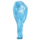 10 Pcs Per Set Blue Boy's 1st Birthday Printed Inflatable Pearlised Balloons Christmas Decoration