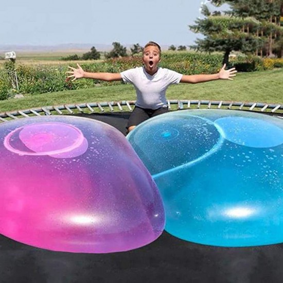120CM Multi-color Bubble Ball Inflatable Filling Water Giant Ball Toys for Kids Play Gift
