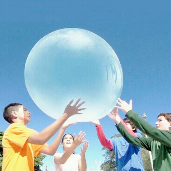 120CM Multi-color Bubble Ball Inflatable Filling Water Giant Ball Toys for Kids Play Gift