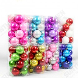 16PC 6/4CM Christmas Trees Xmas Hanging Balls Bauble Party Decorations Ornaments 16PC 6/4CM Christmas Trees Xmas Hanging Balls Bauble Party Decorations Ornaments