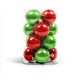 16PC 6/4CM Christmas Trees Xmas Hanging Balls Bauble Party Decorations Ornaments