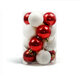 16PC 6/4CM Christmas Trees Xmas Hanging Balls Bauble Party Decorations Ornaments