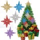 1pc Star 15cm Christmas Tree Pendant Ornaments Holiday Party Hanging Decoration Toys 1pc Star 15cm Christmas Tree Pendant Ornaments Holiday Party Hanging Decoration Toys