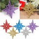 1pc Star 15cm Christmas Tree Pendant Ornaments Holiday Party Hanging Decoration Toys