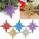 1pc Star 15cm Christmas Tree Pendant Ornaments Holiday Party Hanging Decoration Toys 1pc Star 15cm Christmas Tree Pendant Ornaments Holiday Party Hanging Decoration Toys