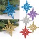 1pc Star 15cm Christmas Tree Pendant Ornaments Holiday Party Hanging Decoration Toys 1pc Star 15cm Christmas Tree Pendant Ornaments Holiday Party Hanging Decoration Toys