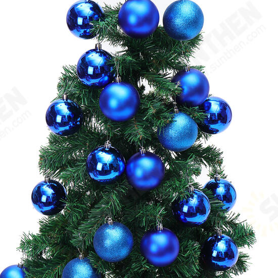 24PCS Merry Christmas Tree Decoration Xmas Balls Ornaments Party Wedding Gift