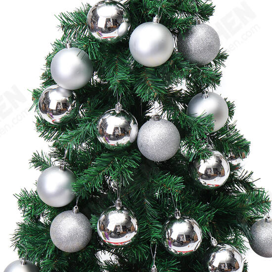 24PCS Merry Christmas Tree Decoration Xmas Balls Ornaments Party Wedding Gift