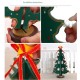 3D Wooden Christmas Tree Table Decoration Hanging Ornament