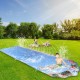 600*103cm Giant Surf Lawn Summer Pool Water Play Slide Ladder For Children To Surf Outdoor Toys