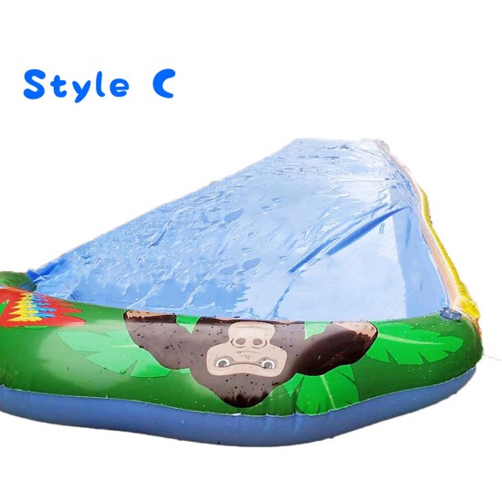 600*103cm Giant Surf Lawn Summer Pool Water Play Slide Ladder For Children To Surf Outdoor Toys
