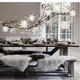 6PCS 3D Snowflake Paper Hanging Ornament Kit Christmas Decoration Toys Home Party