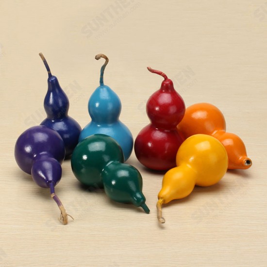 7pcs Colorful Calabash Kids Toy Creative Decoration