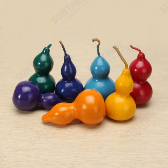 7pcs Colorful Calabash Kids Toy Creative Decoration