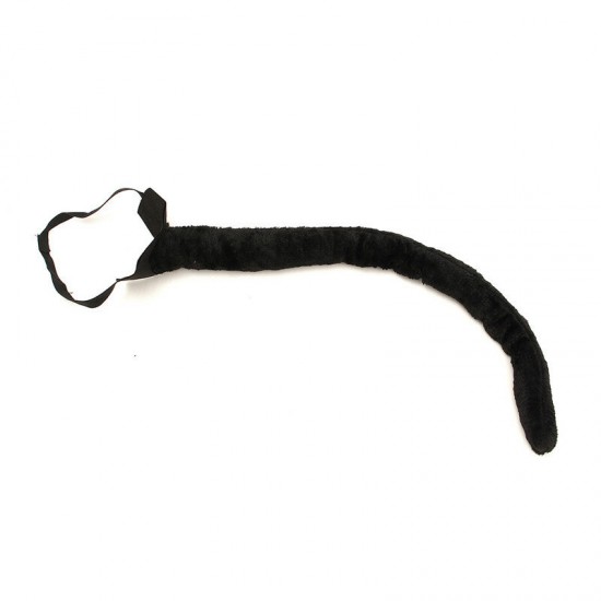 Adult Fur Clip On Animal Tails Fancy Dress Costume Halloween Prop Cosplay Party
