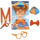 Adult Strap Glasses Bow Set Theme Birthday Party Decoration