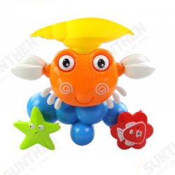 Baby Crab Windmills Bath Toy Faucet Plastic Wash Toys Spray Water Fun Baby Crab Windmills Bath Toy Faucet Plastic Wash Toys Spray Water Fun