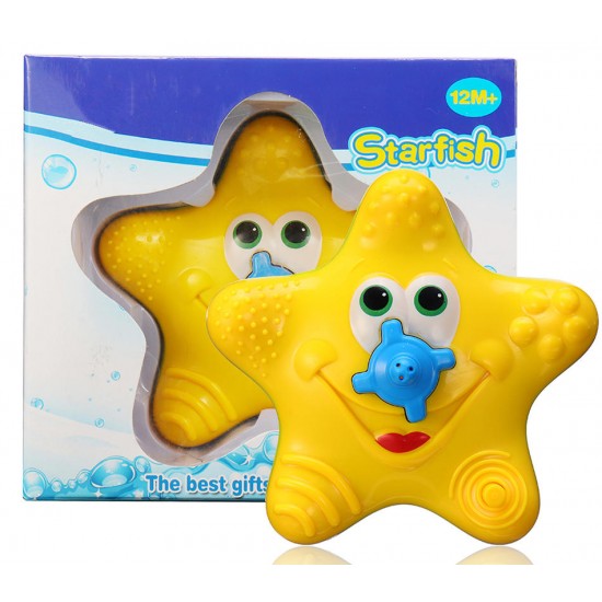Bathing Toys Bath Starfish Water Spray Novelties Classic Hobbies