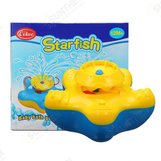 Bathing Toys Bath Starfish Water Spray Novelties Classic Hobbies