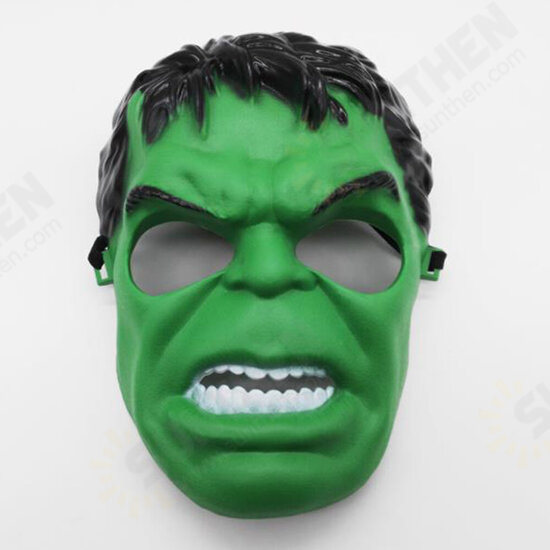 Black Panther/Hulk/Batman PVC Plastic Mask Halloween Performance Props for Children Toys