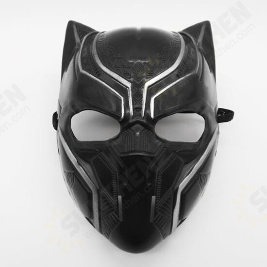 Black Panther/Hulk/Batman PVC Plastic Mask Halloween Performance Props for Children Toys