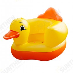Cartoon Cute Yellow Duck Inflatable Toys Portable Sofa Multi-functional Bathroom Sofa Chair for Kids Gift Cartoon Cute Yellow Duck Inflatable Toys Portable Sofa Multi-functional Bathroom Sofa Chair for Kids Gift