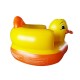 Cartoon Cute Yellow Duck Inflatable Toys Portable Sofa Multi-functional Bathroom Sofa Chair for Kids Gift