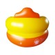 Cartoon Cute Yellow Duck Inflatable Toys Portable Sofa Multi-functional Bathroom Sofa Chair for Kids Gift
