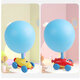 Children Air Powered Balloon Car Baby Blowing Balloon Car Educational Indoor Toys