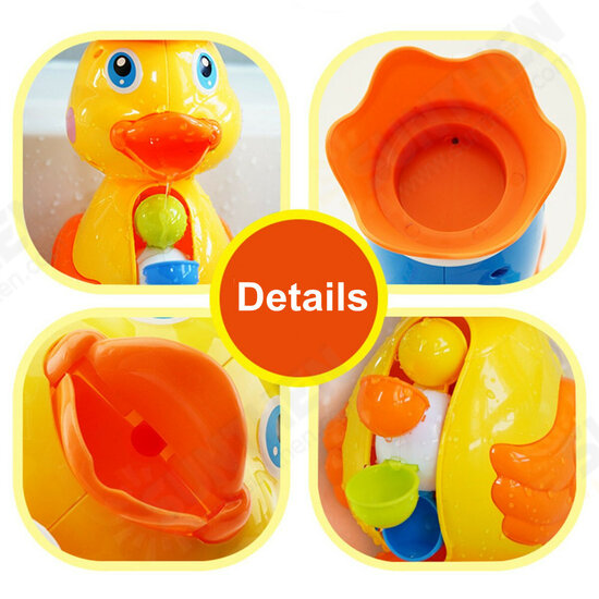 Children Bath Toys Bath Tub Beach Splashing Water Duck Dolphin Toys