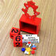 Christmas Creative Gift Mini Wooden Calendar Home Ornament Table Desk Decor